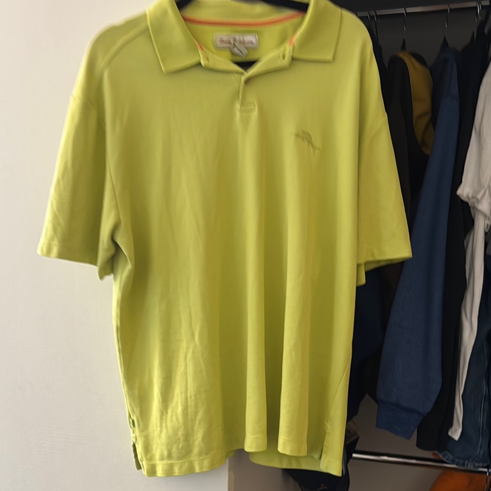 Tommy Bahama Lime Green Polo Shirt